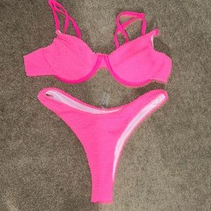 pink bikini